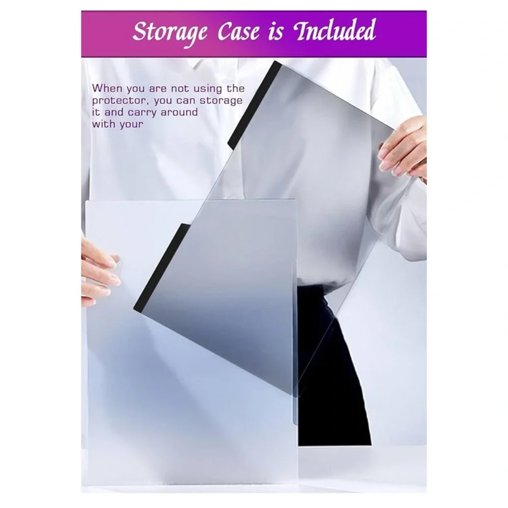 PYS Magnetic Laptop Privacy Screen 16 Inch 16:10 Ratio Screen Privacy Shield,